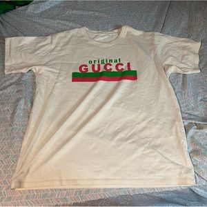 Original Gucci' print oversize T-shirt